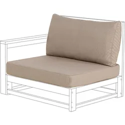 Outdoor Kissenbezug Set TIMOR Taupe