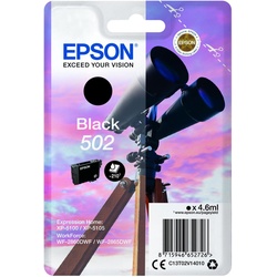 Epson Original 502 Fernglas Druckerpatrone - schwarz (C13T02V14010)