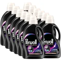 PERWOLL Black Waschmittel 12x 27 WL (324 Waschladungen), Feinwaschmittel reinigt sanft und erneuert dunkle Farben und Fasern, für alle dunklen Textilien, mit Dreifach-Renew-Technologie
