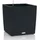 LECHUZA Cube Cottage 30 Komplettset 30 x 30 x 30 cm graphitschwarz