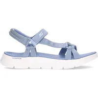 SKECHERS GO WALK FLEX SANDAL SUBLIME, Damen Schiebe-Sandalen, Blue,