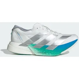 adidas Adizero Adios Pro 4 Damen Slim Crystal White / Matte Silver / Glory Green 36,5