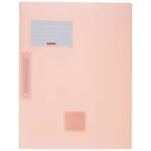 Brunnen Schnellhefter FACT! Kunststoff rosa pastell transluzent DIN A4