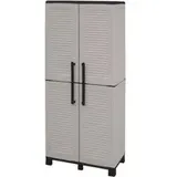 ArtPlast Kunststoffschrank Family grau Kunststoff B/H/T: ca. 68x168x37 cm - grau