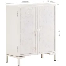 vidaXL Sideboard 60x30x76 cm Massivholz Mango