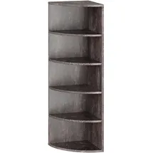 Ricoo Bücherregal 110 x 33 x 33 cm Grau