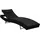vidaXL Sonnenliege 213 x 70 x 91,5 cm schwarz 44717