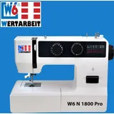 W6 Nähmaschine N 1800 Pro | Schwarz