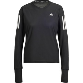 adidas Women's Own The Run Long Sleeve Tee T-Shirt, Black, S