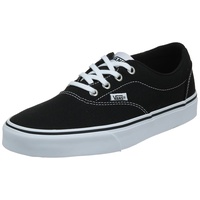 Vans Doheny Sneaker, Black Canvas Schwarz Weiß 187, 30.5 EU - 30.5 EU