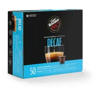Caffè Vergnano 1882 Èspresso Nespresso kompatible kompostierbare Kaffeekapseln, Decaffeinato (Entkoffeiniert) - Packung enthält 50 Kapseln