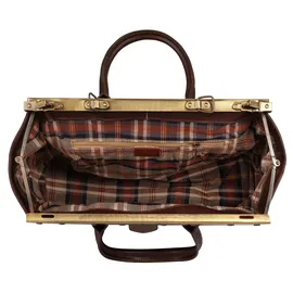 Piké Reisetasche Gr. 48 cm x 36 cm braun