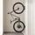 Maclean Brackets Fahrrad-Wandhalterung max. Tragkraft 35 kg, Neigungswinkel einstellbar, Stahl - Schwarz