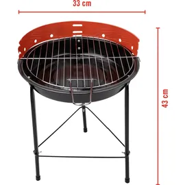 Philips BBQ Collection Grill Ø 43 cm schwarz