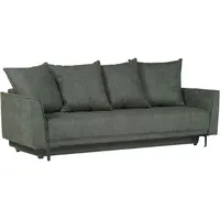 GUTMANN FACTORY Schlafsofa Grün B:235cm H:70cm T:108cm, 100% Polyester, Sofas
