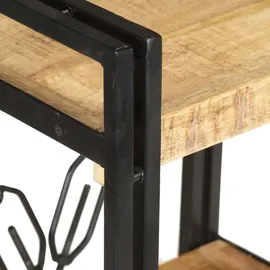 vidaXL Bücherregal 3 Fächer 60 x 30 x 80 cm Braun