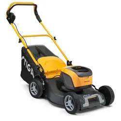 STIGA Rasenmäher »STIGA 500er Serie«,  46 cm Schnittbreite, für 400 m2 Fläche - gelb
