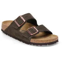 Birkenstock Arizona Veloursleder Herren Sandalen (Braun 42 EU) Sandalen