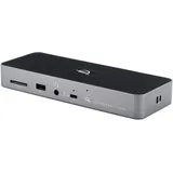 OWC Owctb4dock (Thunderbolt, 10 Ports), Dockingstation + USB Hub, Schwarz, Grau