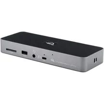 OWC Owctb4dock (Thunderbolt, 10 Ports), Dockingstation + USB Hub, Schwarz, Grau