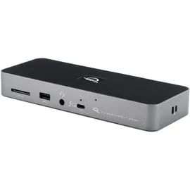 OWC Owctb4dock (Thunderbolt, 10 Ports), Dockingstation + USB Hub, Schwarz, Grau
