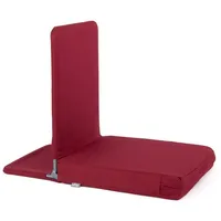Bodhi Mandir Bodenstuhl XL Klappbar, weinrot 1 St