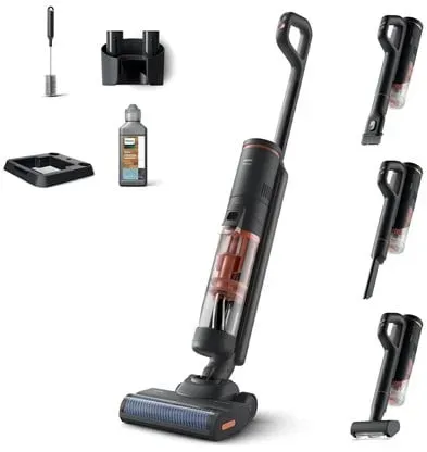 Handstaubsauger 6000 Series XW6264 - vacuum cleaner - cordless - stick/handheld - coral mood