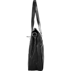Spikes & Sparrow Shopper Leder Black