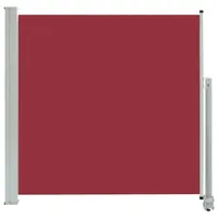 vidaXL Seitenmarkise 160 x 300 cm Rot Polyester