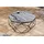Riess-Ambiente Diamond Grau Marmor 70 x 38 x 70 cm