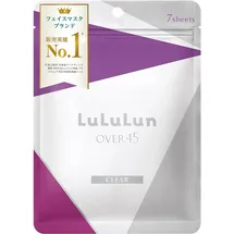 Lululun Over 45 Clear Tuchmaske 7 Blatt