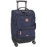 Cabaia Soft Suitcase 4-Rollen Cabin 55 cm / 51 cm / 32 l blau