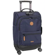 Cabaia Soft Suitcase 4-Rollen Cabin 55 cm / 51 cm / 32 l blau