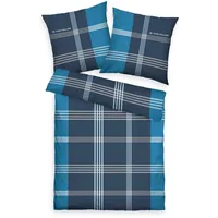 Tom Tailor Ole Renforcé  blau/marine 155 x 220 cm