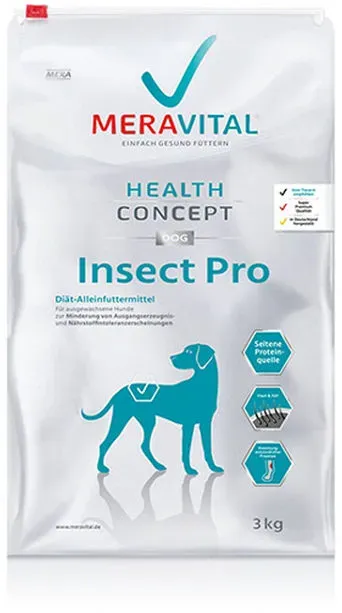 mera 2 x Diät-Alleinfuttermittel Insect Pro (3kg)