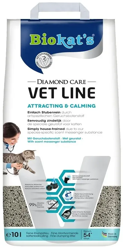 BIOKAT'S Diamond Care Vet Line Attracting&Calming 10 l