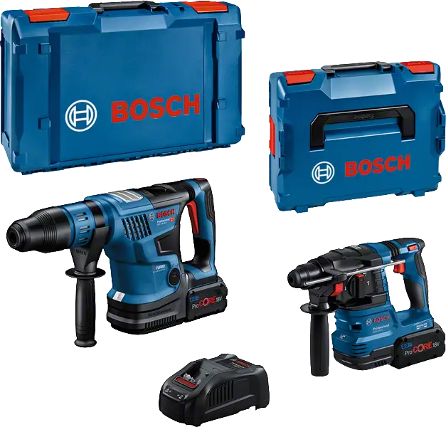 Bosch Professional GBH 18V-22 + GBH 18V-36C Akku-Bohrhammer-Set (2xPC8,0Ah,GAL) (0615A5003C)
