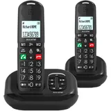 XL685 Voice Duo - Schnurloses Festnetztelefon DECT für Senioren im XL-Format ...
