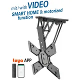 My Wall myWall Smart Home Deckenhalterung für Fernseher 23 - TV Deckenhalter, elektrisch motorisiert, Motorisiert, Neigbar,