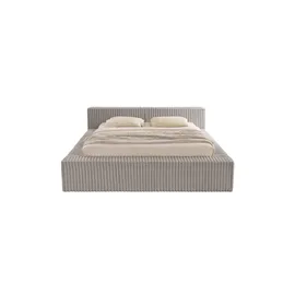 s-style möbel Noord 180 x 200 cm Grau