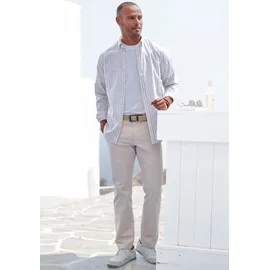 John Devin Langarmhemd Regular Fit Grau L