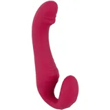 You2Toys Strapless Strap-On 3“ mit 3 Motoren, rot