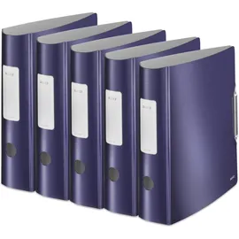 Leitz Active Style DIN A4 80 mm Titan Blau 5 St.