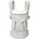 360 4-Positionen für Neugeborene ab Geburt bis 20kg 4-in-1 Kindertrage Tragesystem Pearl Grey