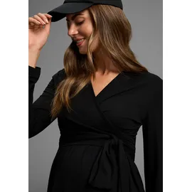 NEUN MONATE Umstandskleid in schwarz | Gr.: 36