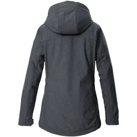 G.I.G.A. DX by killtec Damen Softshelljacke/Outdoorjacke mit abzippbarer Kapuze GW 35 WMN SFTSHLL JCKT, 36, blau dunkelnavy,