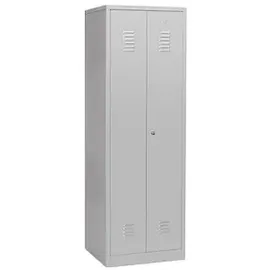 Gürkan Putzmittelschrank 60 x 50 x 180 cm Grau