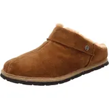 Rohde 7070-76 Cuoio (Braun) - offener Hausschuh - Haus - hüttenschuhe Damen Hausschuhe, Braun, leder (velour) für Damen, braun, Größe 40 EU