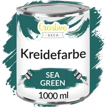 Creative Deco Kreidefarbe Wassergrün 1 l
