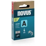 Novus Feindrahtklammern Typ 53 4 mm 1800 Stück